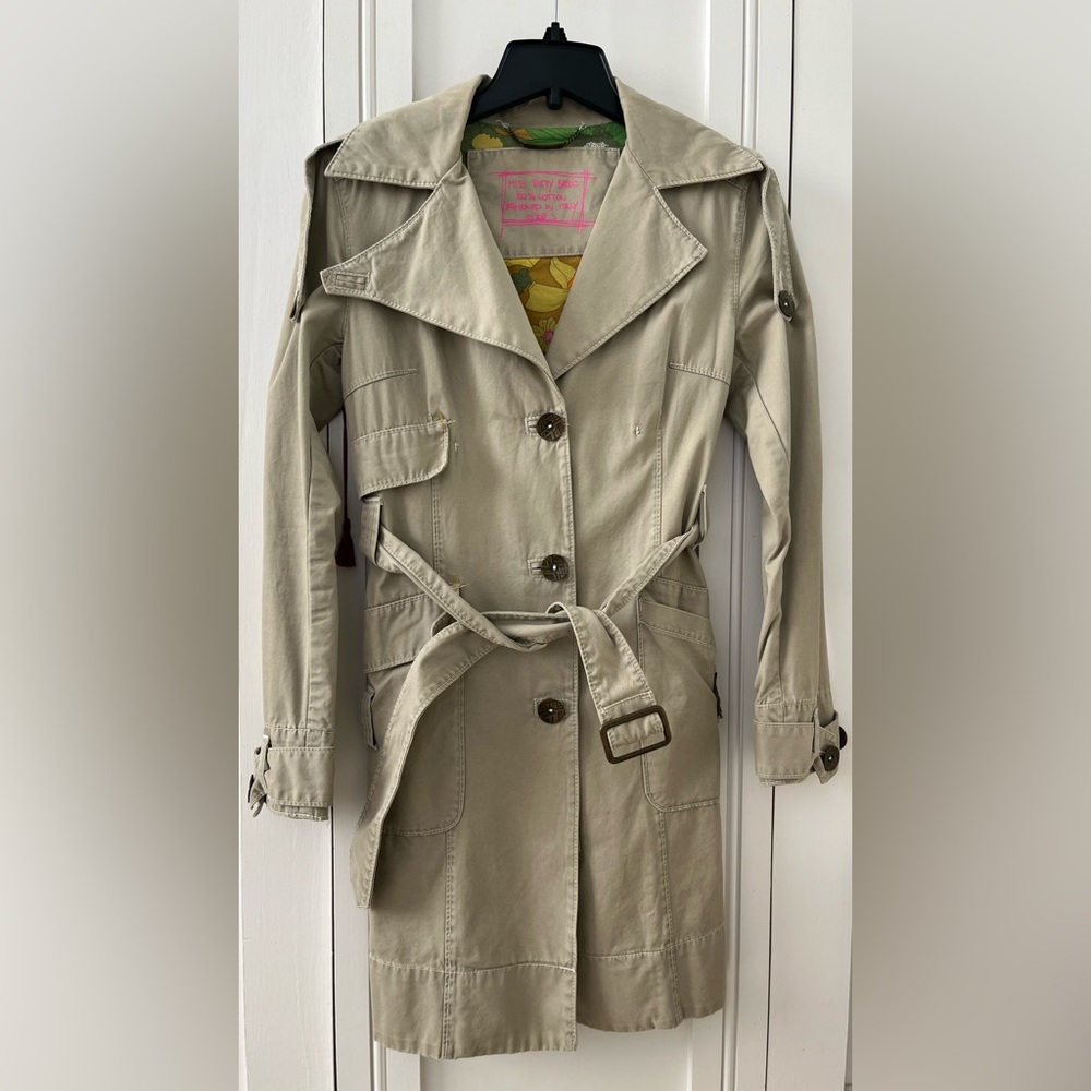 Miss Sixty trench coat, size S